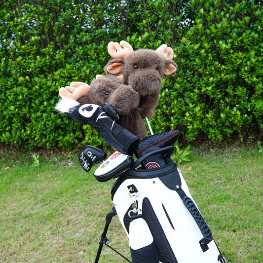 Moose Plush Driver Cover