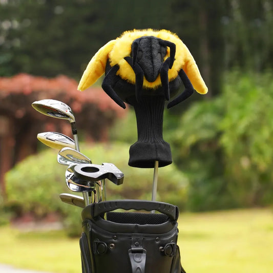Bee Plush Driver Cover with Long Sock