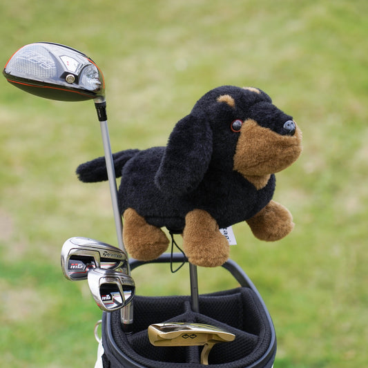 Dachshund Plush Cover For Blade Mallet