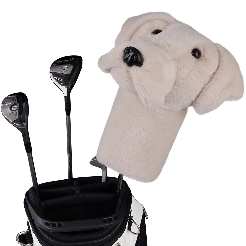Mytag Dog animal head covers for golf clubs
