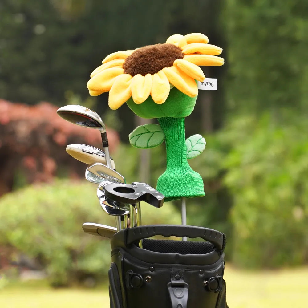 Sunflower Plush Driver Cover