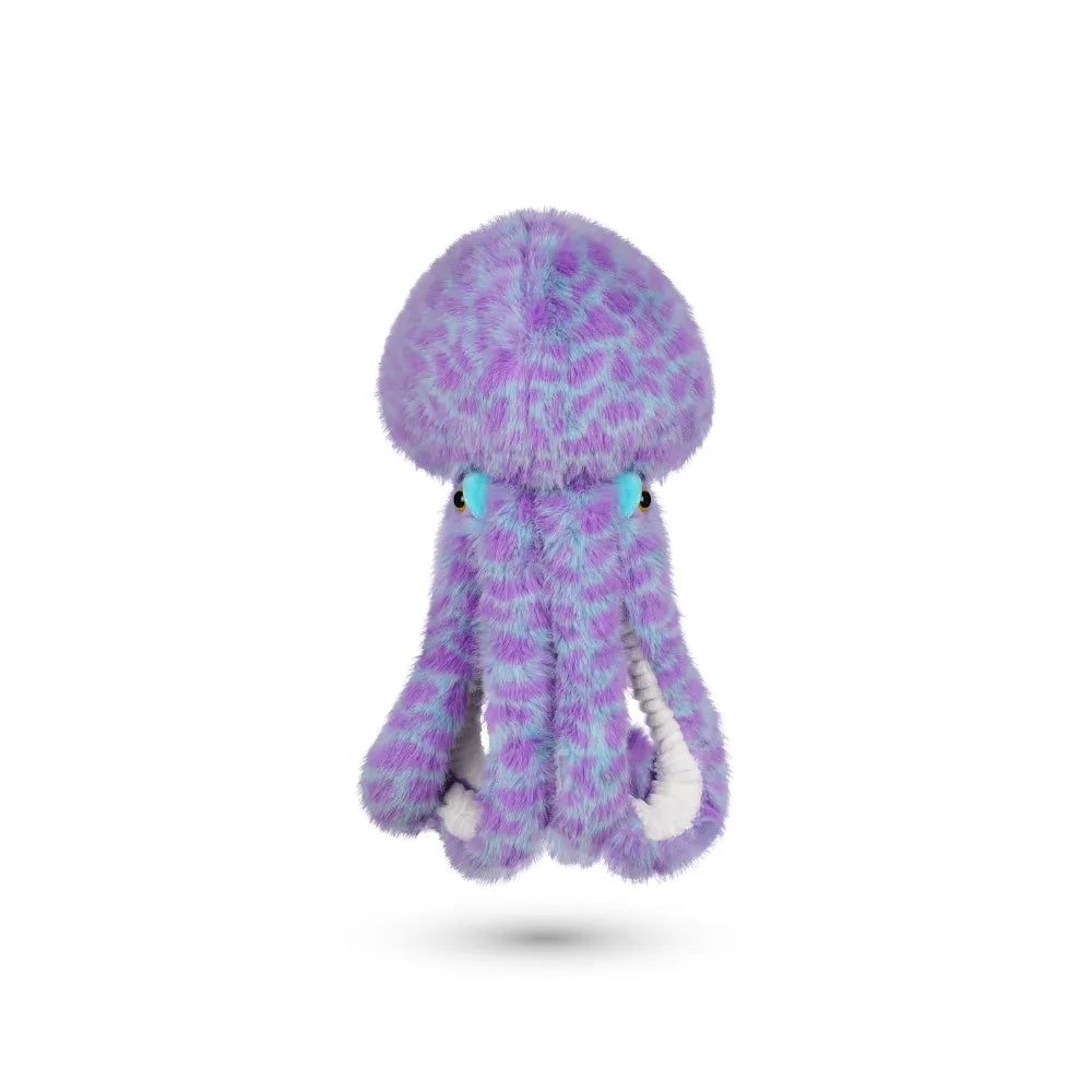 Blue–Purple Octopus Plush Driver Cover