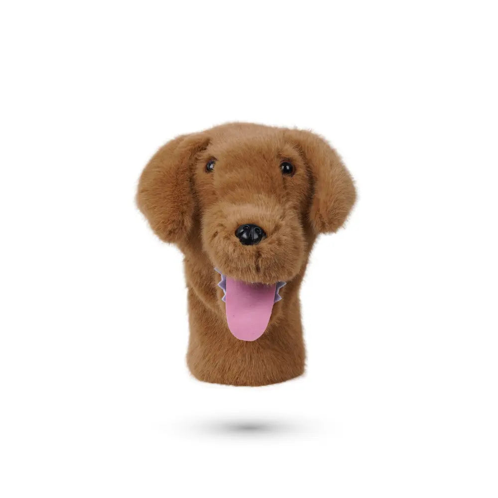 Golden Retriever Plush Driver Cover