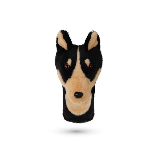Siberian Husky Plush Driver Cover