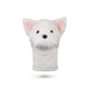 West Highland White Terrier Plush Driver Cover