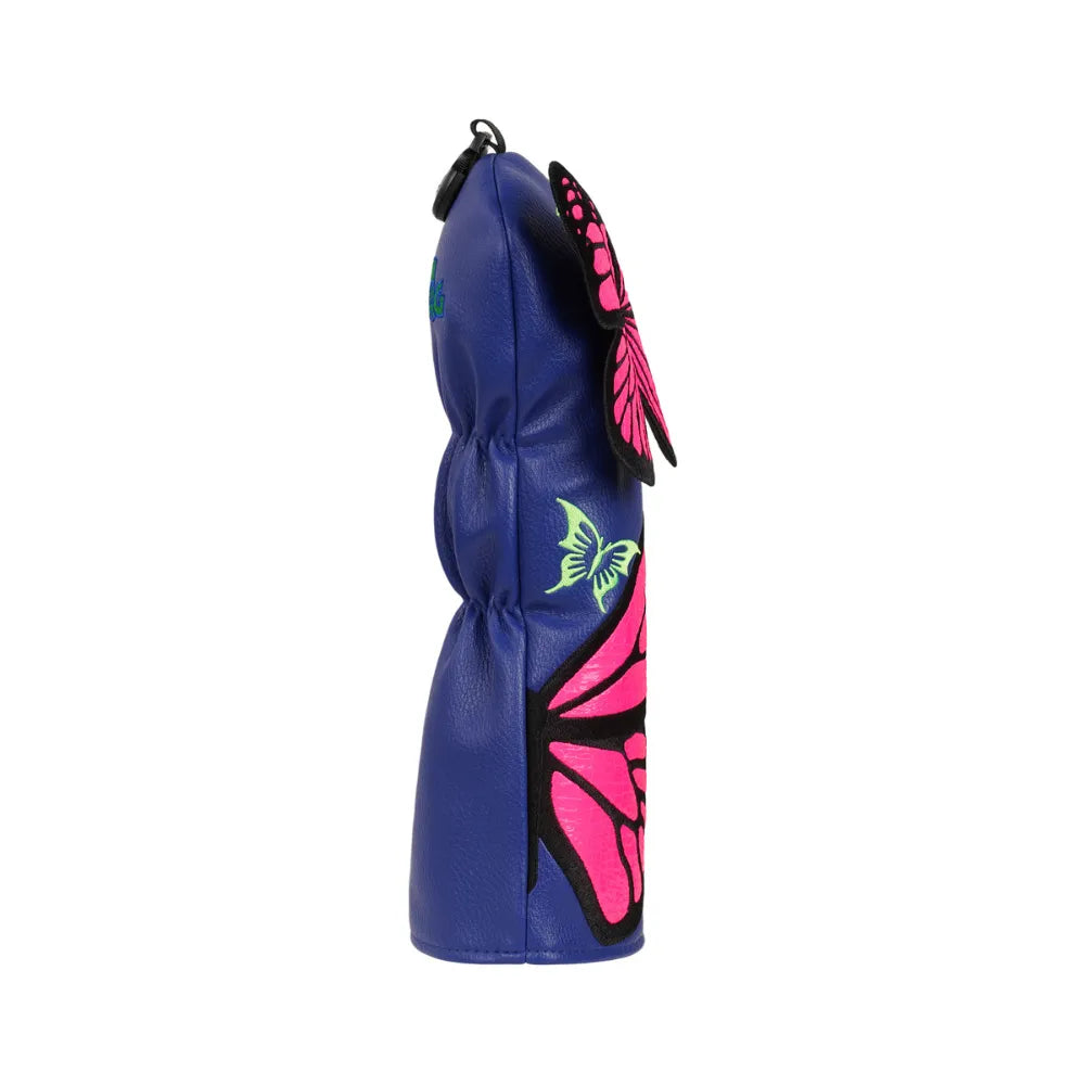 Butterfly PU Leather Golf Hybrid Headcover