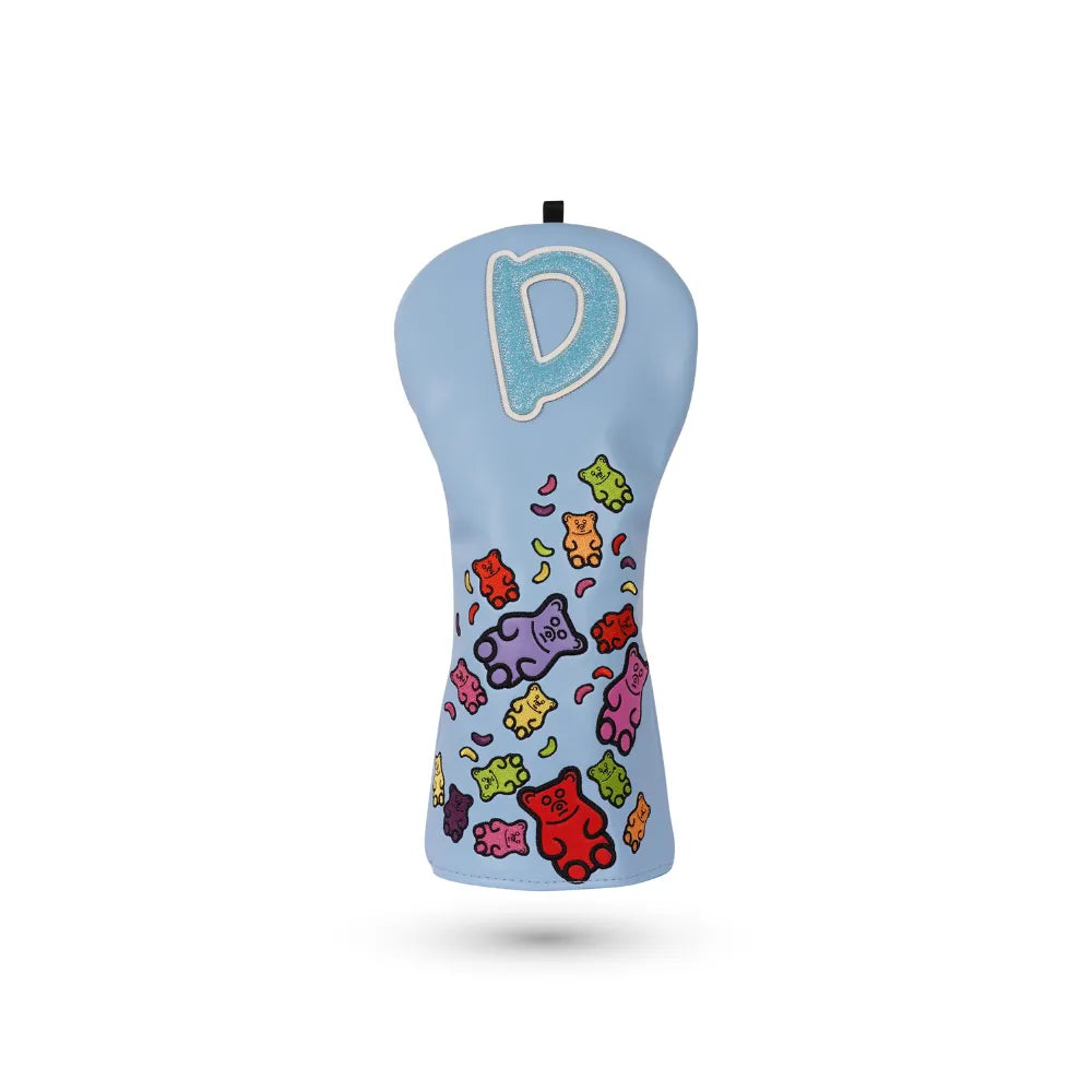 Candy Embroidered PU Driver Cover
