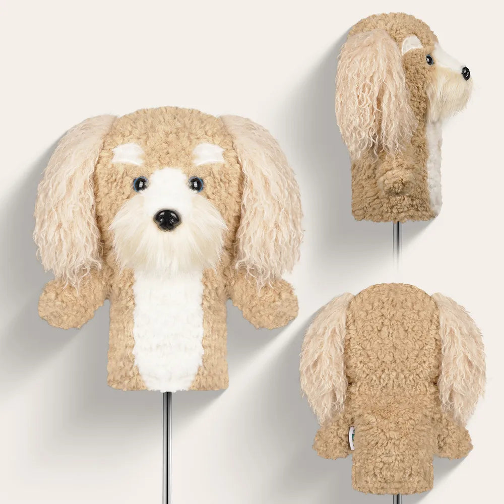 Khaki Cocker Spaniel Driver Cover
