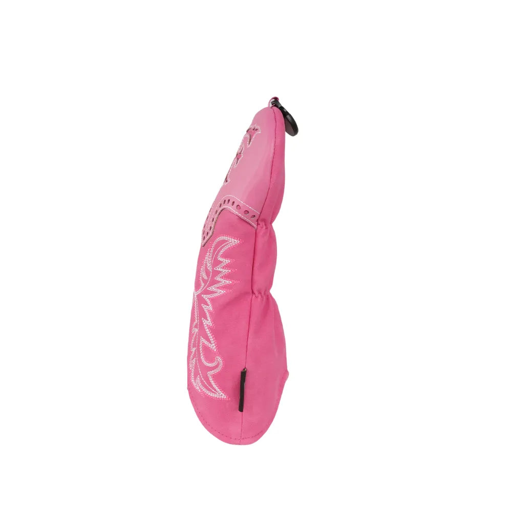 Pink Western Boots Fairway Cover