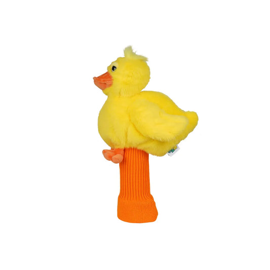 Fluffy Yellow Duck Driver Cover