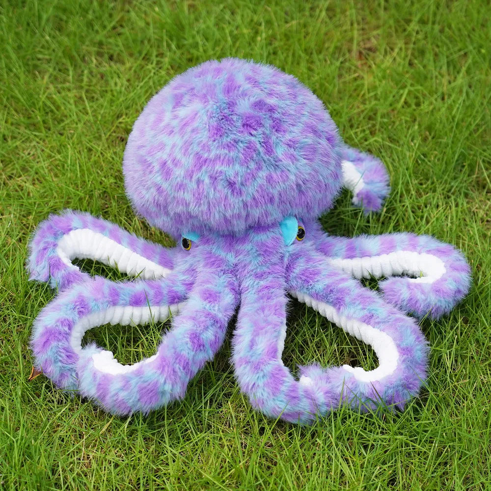 Mytag Blue-Purple Octopus Plush Cover for Driver Golf