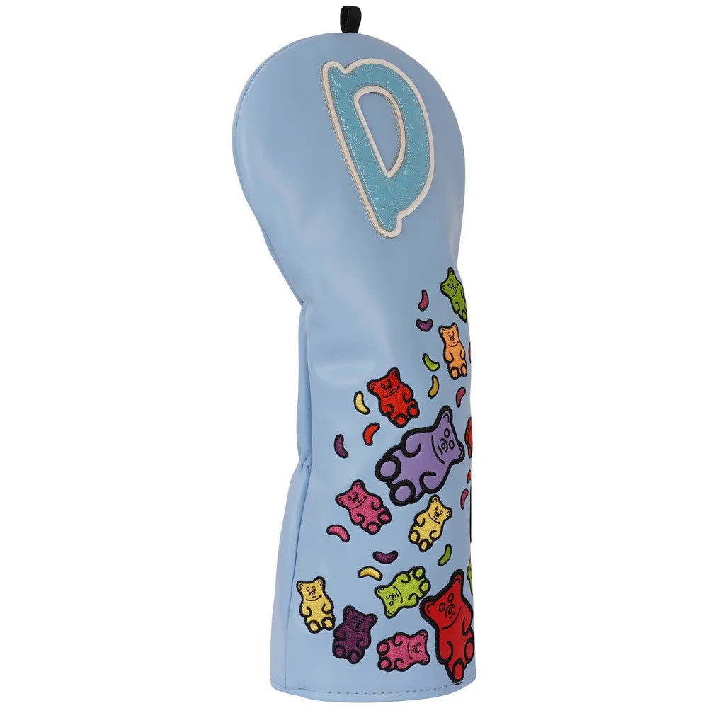 Candy Embroidered PU Driver Cover
