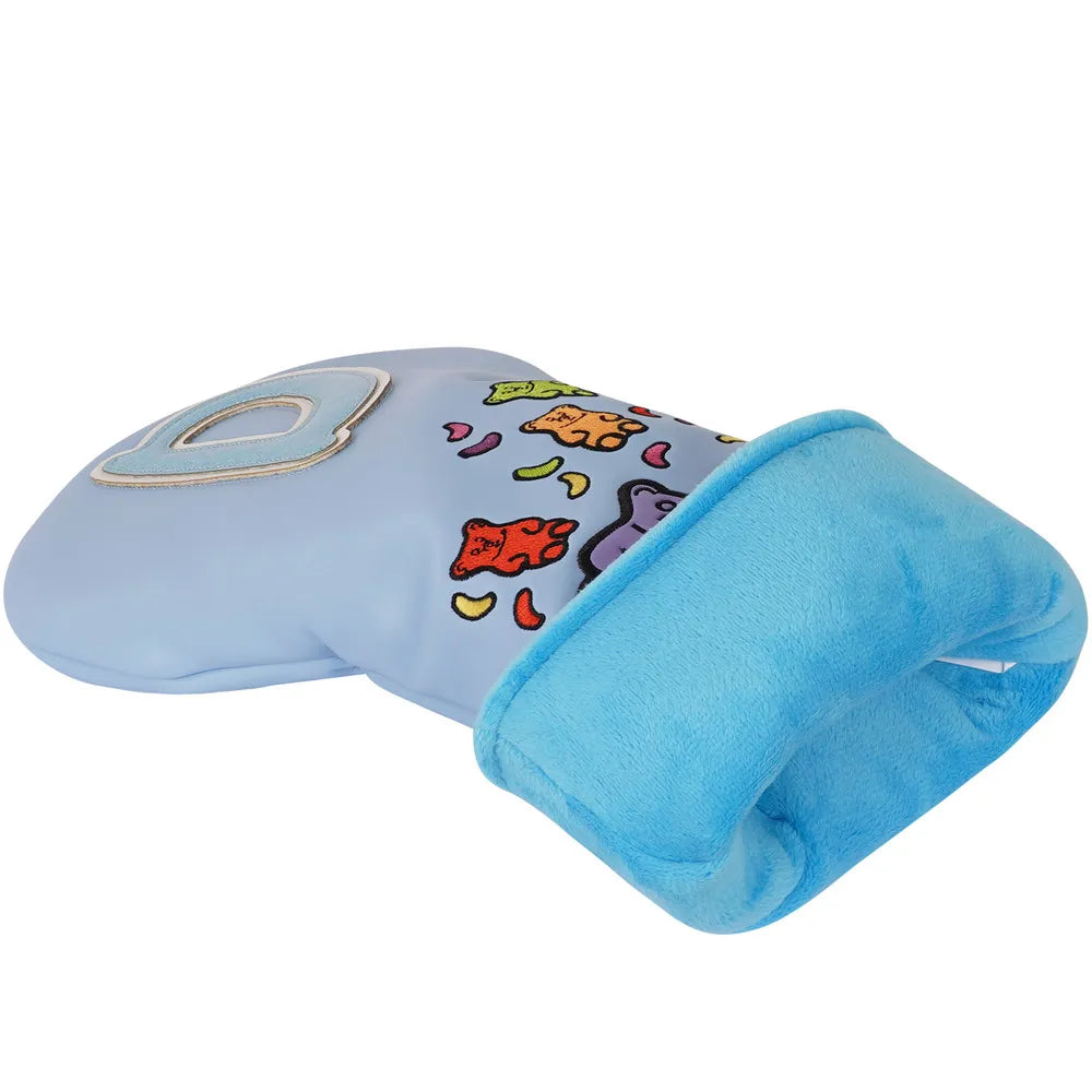 Candy Embroidered PU Driver Cover