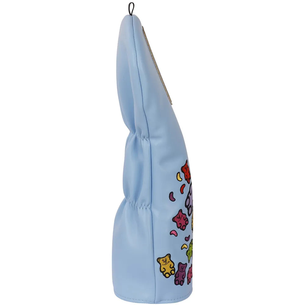 Candy Embroidered PU Driver Cover