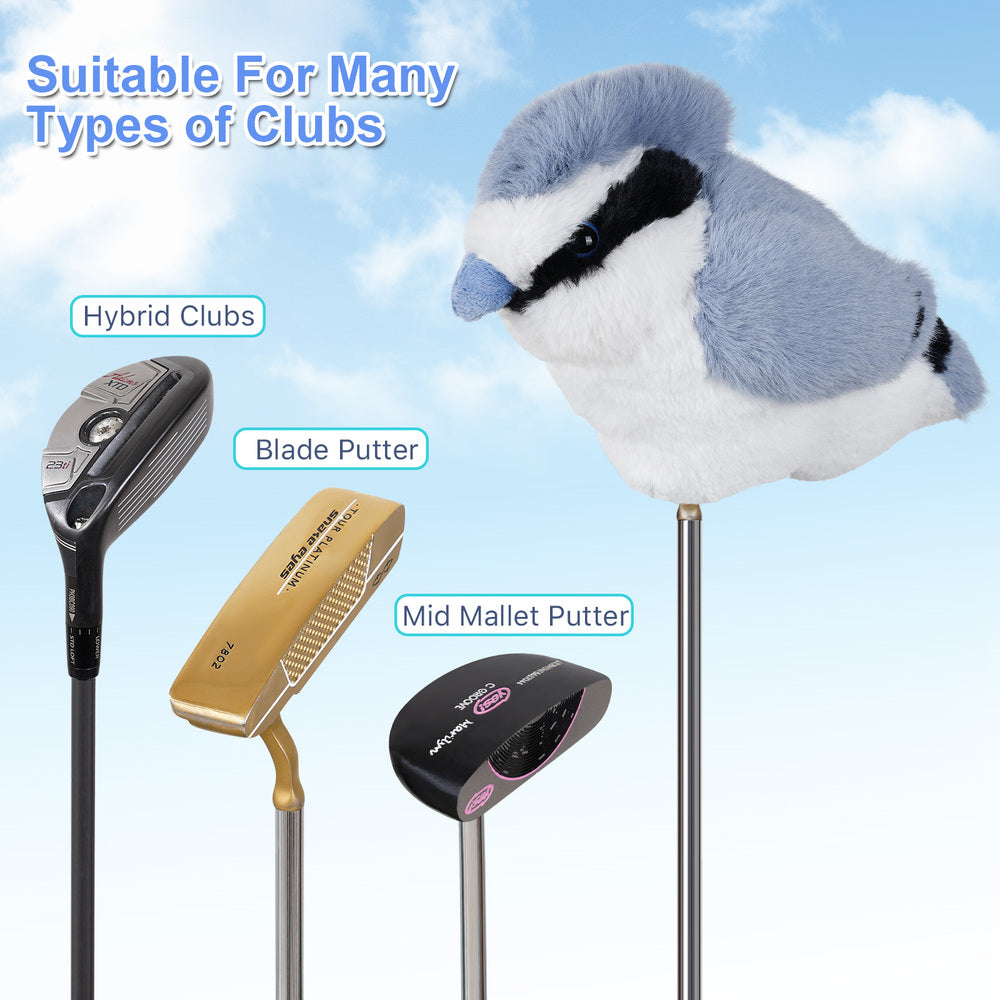 Mytag Blue Tit Blade Putter Cover for Driver