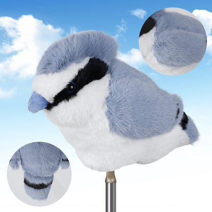 Mytag Blue Tit Plush Animal Blade Putter Cover for Driver