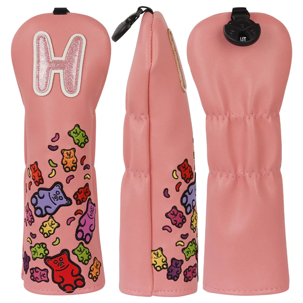 Candy Embroidered PU Hybrid Cover