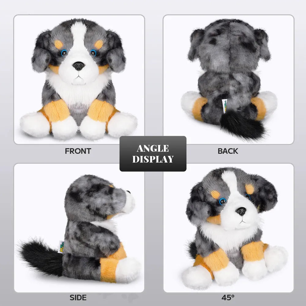 Australian Shepherd Plush Driver Cover