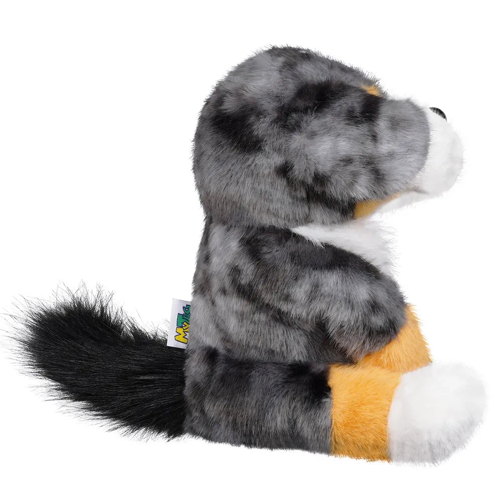 Australian Shepherd Plush Driver Cover