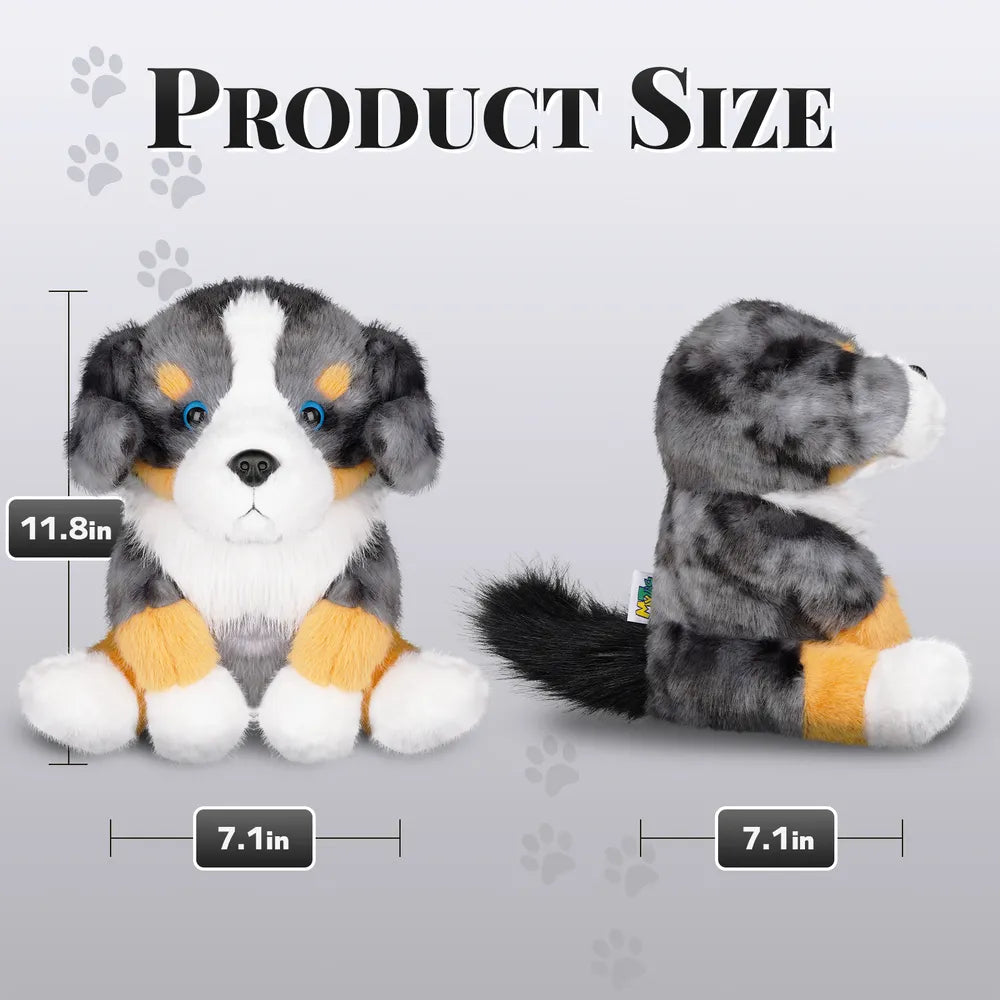 Australian Shepherd Plush Driver Cover