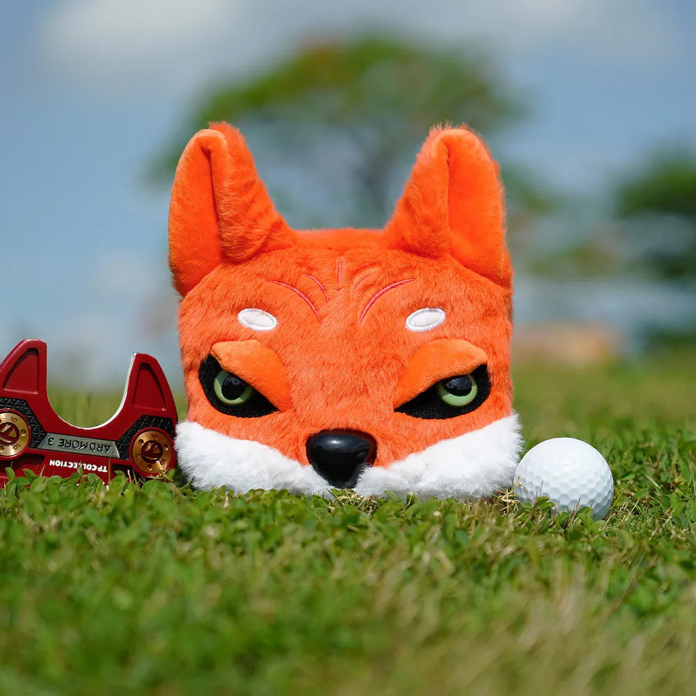 Mytag Fox Square Mallet Putter Head Cover