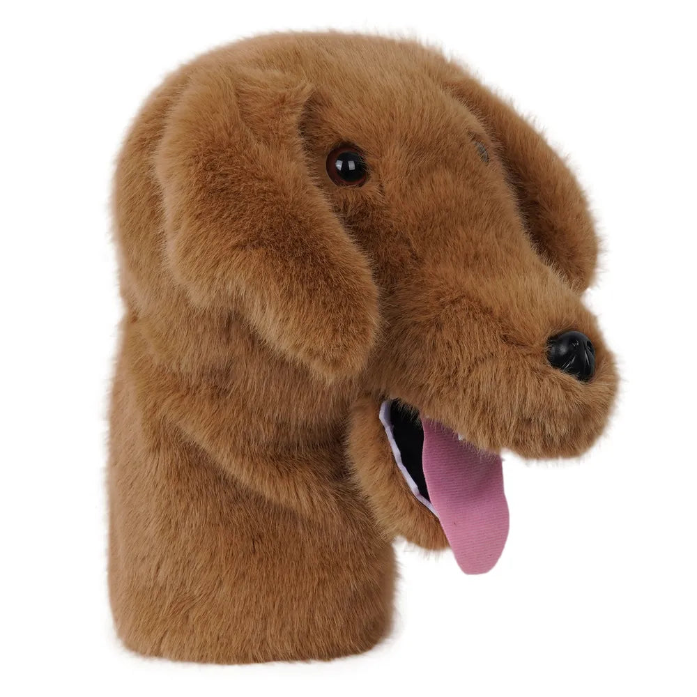 Mytag Golden Retriever animal head golf club covers for driver