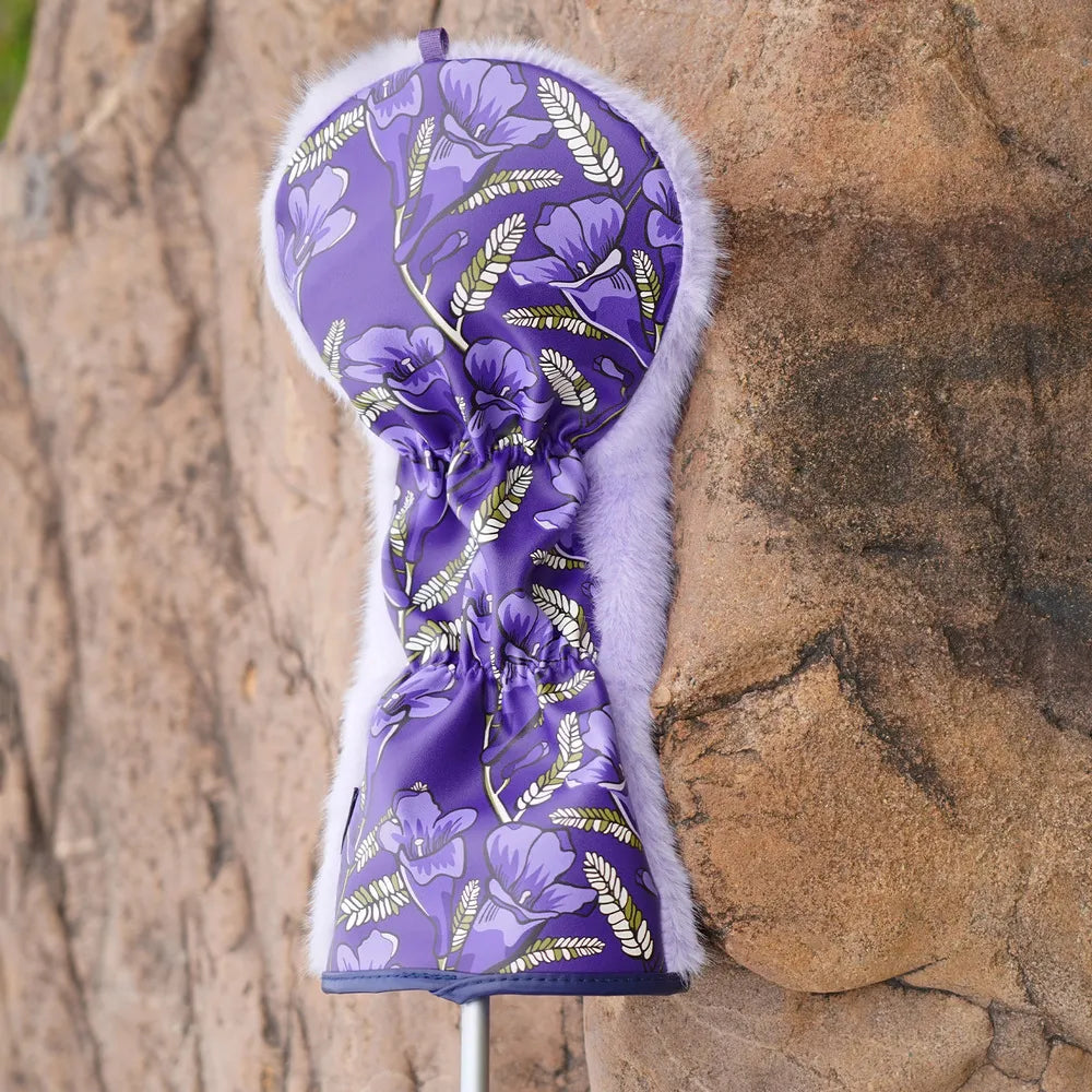 Jacaranda Mimosifolia Purple Fuzzy Driver Cover