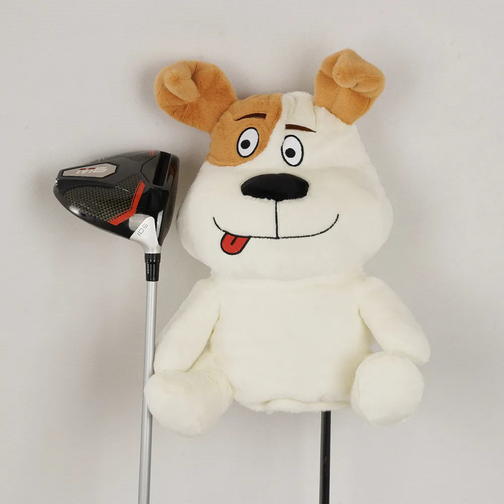 Mytag Jack Russell Terrier Plush Driver Headcovers Golf