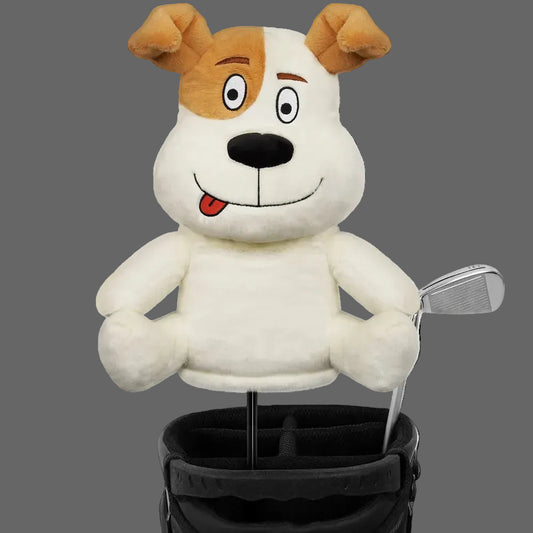 Jack Russell Terrier Plush Driver Cover