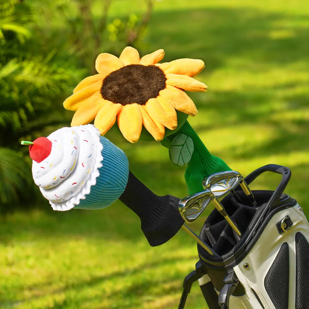 Mytag Sunflower Plush Head cover for driver golf