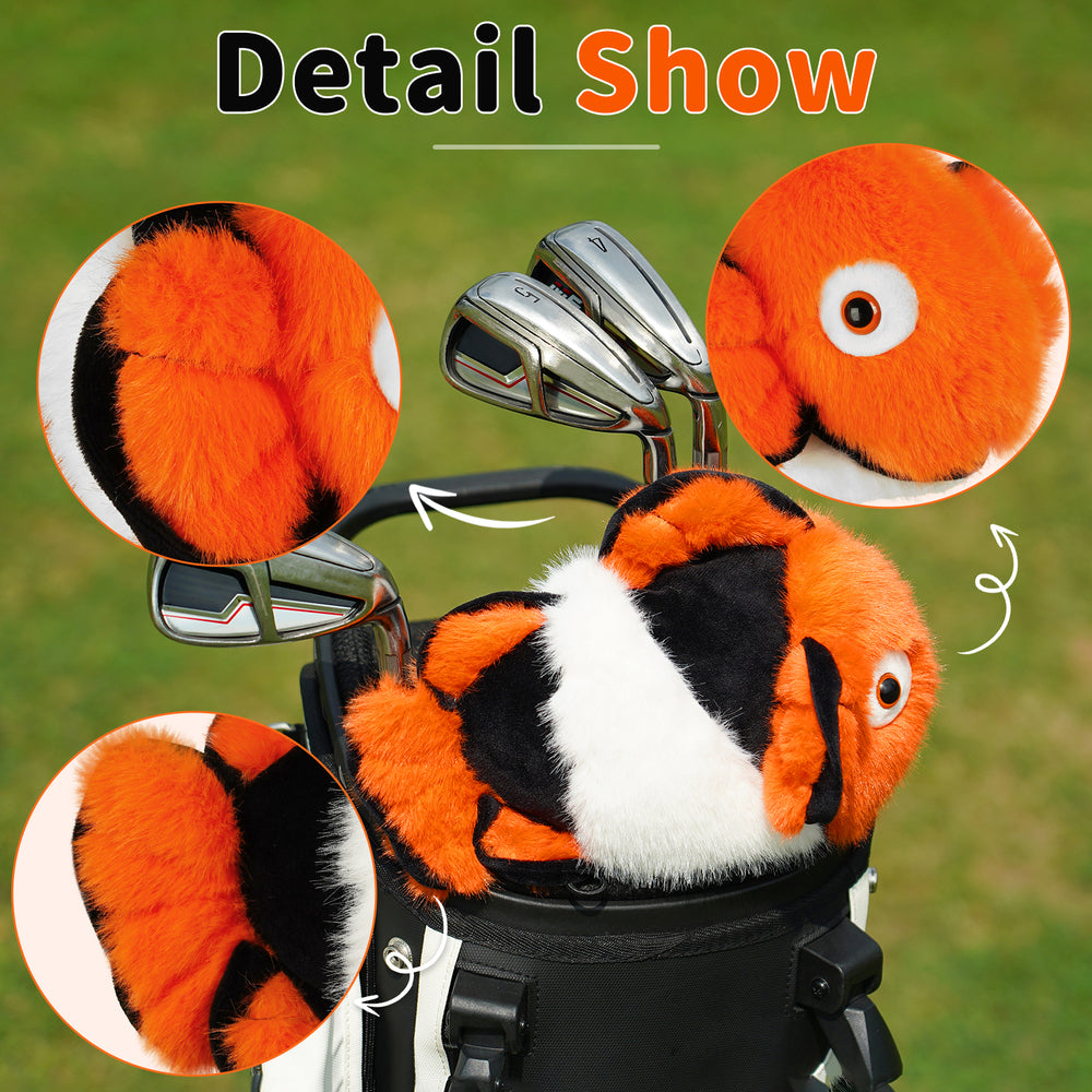 Mytag fish head covers golf