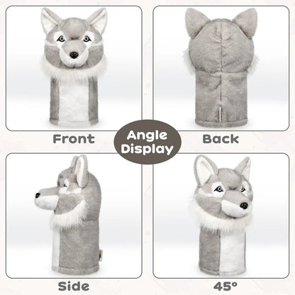 Mytag wolf headcover golf for driver
