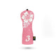 Pink Hibiscus Quilted 3 Wood Cover